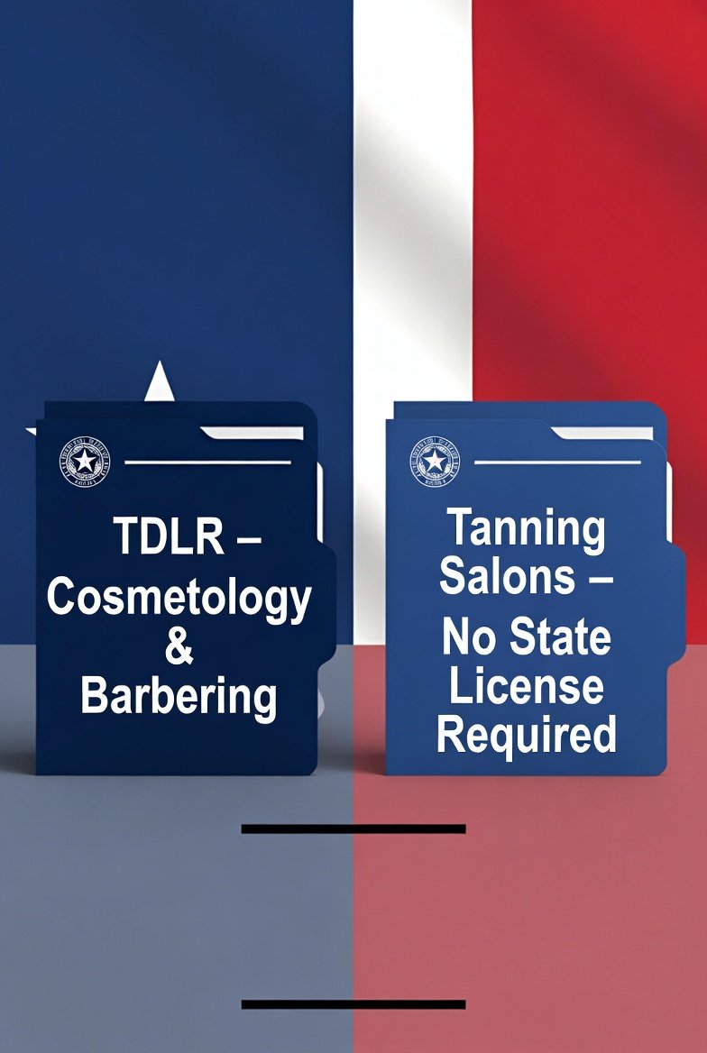 Texas tanning salon licensing requirements overview