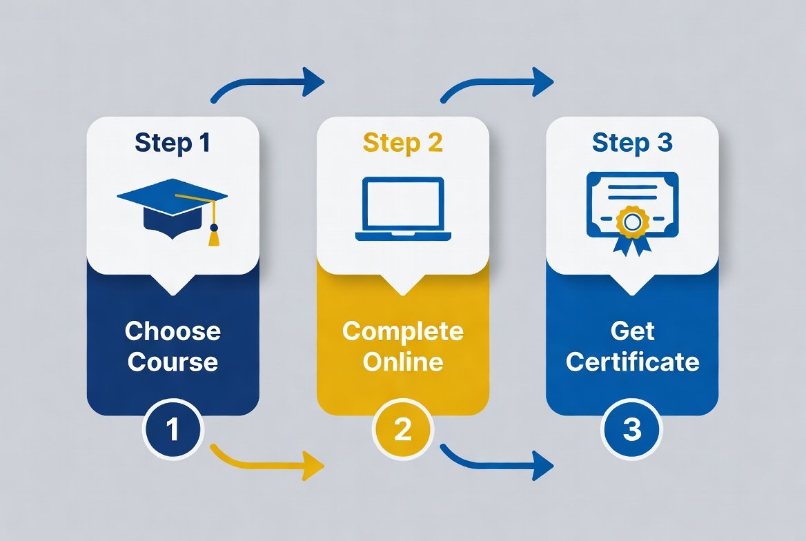 Step-by-step Texas electrical CE enrollment process