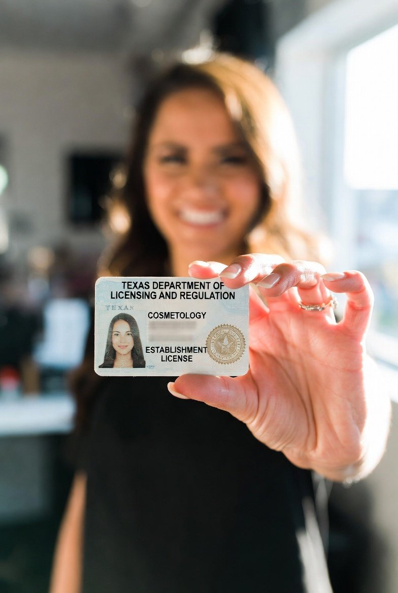 Texas cosmetology license ready after completing online renewal