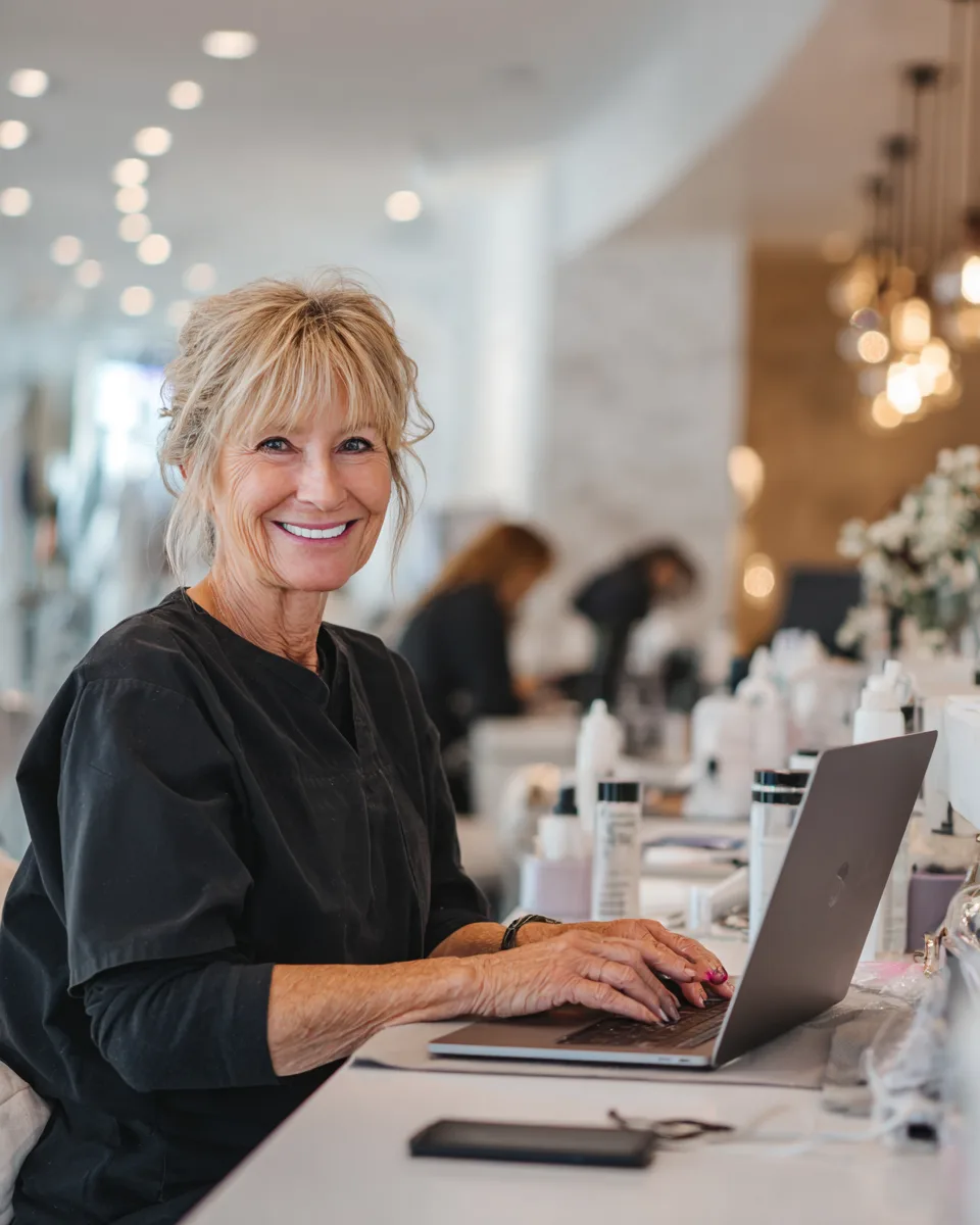 Texas licensee finishing online continuing education to renew a cosmetology license